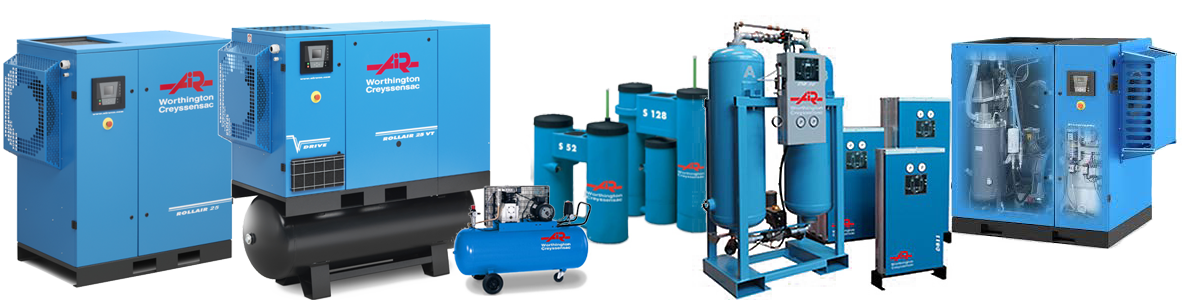 kompresory ROLLAIR firmy WORTHINGTON-CREYSSENSAC